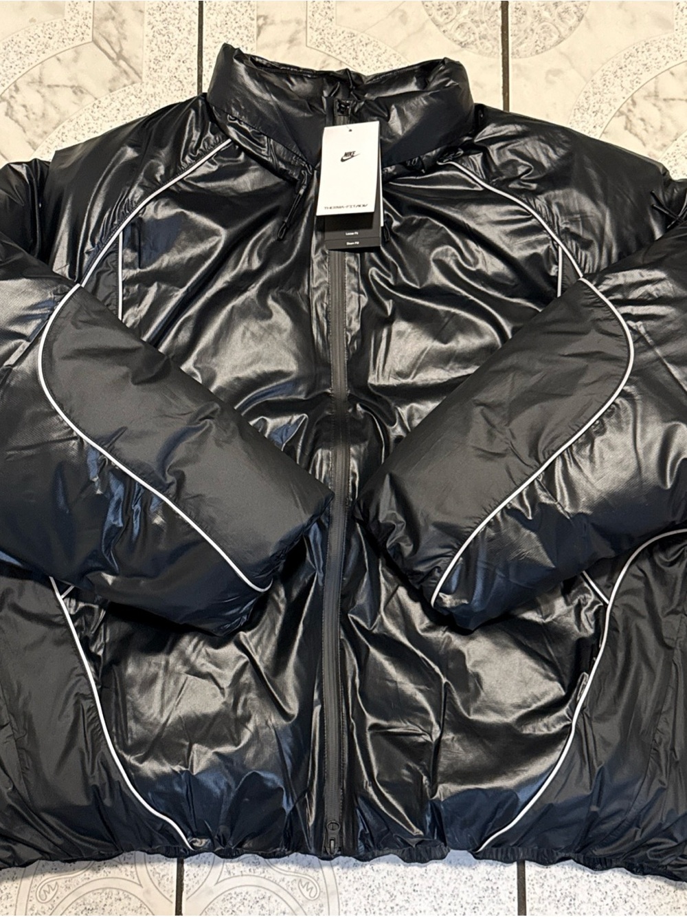 New Nike Tech Bubble Jacket Black Anthracite Men’s Size XXL II3869-010